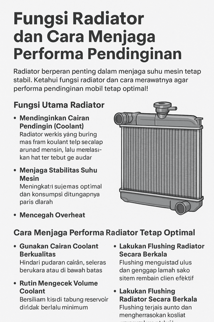 Fungsi Radiator dan Cara Menjaga Performa Pendinginan Mobil | Daihatsu ...