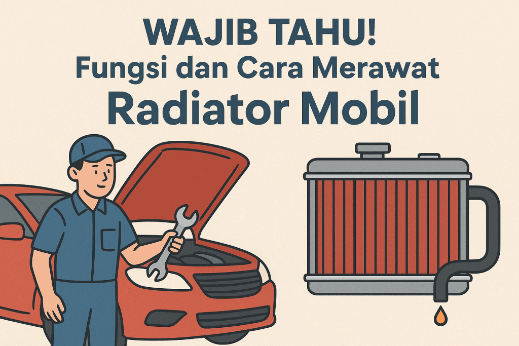 Wajib Tahu! Fungsi dan Cara Merawat Radiator Mobil | Daihatsu Bandung